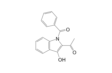 1-(1-benzoyl-3-hydroxy-2-indolyl)ethanone