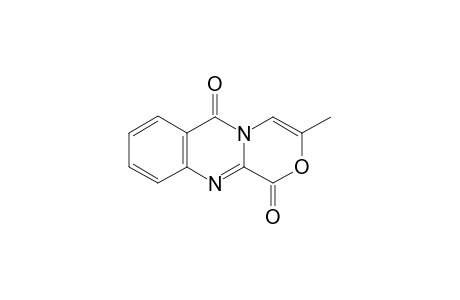 3-Methyl[1,4]oxazino[3,4-b]quinazoline-1,6-dione