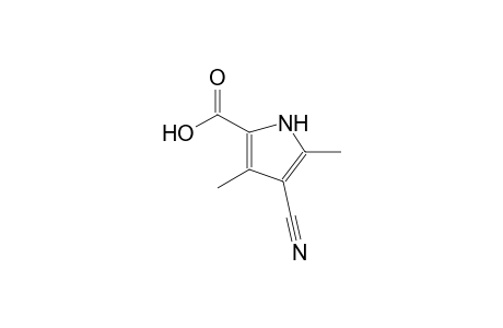 4-cyano-3,5-dimethyl-1H-pyrrole-2-carboxylic acid