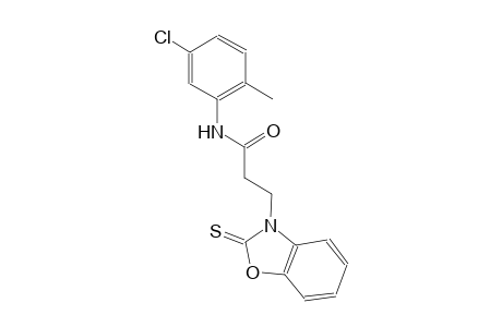 3-benzoxazolepropanamide, N-(5-chloro-2-methylphenyl)-2,3-dihydro-2-thioxo-