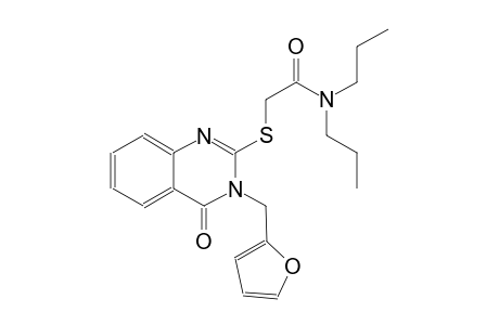 acetamide, 2-[[3-(2-furanylmethyl)-3,4-dihydro-4-oxo-2-quinazolinyl]thio]-N,N-dipropyl-