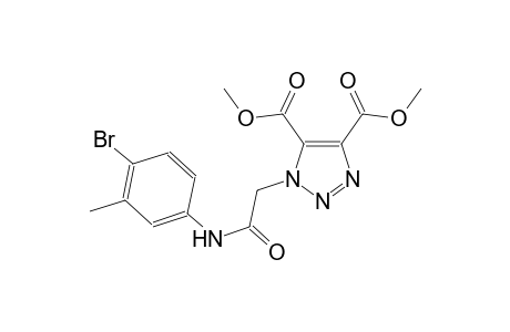 dimethyl 1-[2-(4-bromo-3-methylanilino)-2-oxoethyl]-1H-1,2,3-triazole-4,5-dicarboxylate