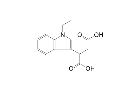 butanedioic acid, 2-(1-ethyl-1H-indol-3-yl)-
