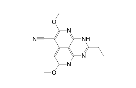 2-Ethyl-5,8-dimethoxy-1H-pyrimido[4,5,6-ij][2,7]naphthyridine-6-carbonitrile