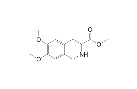 3-Isoquinolinecarboxylic acid, 1,2,3,4-tetrahydro-6,7-dimethoxy-, methyl ester