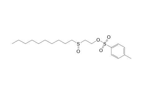 Ethanol, 2-(decylsulfinyl)-, 4-methylbenzenesulfonate