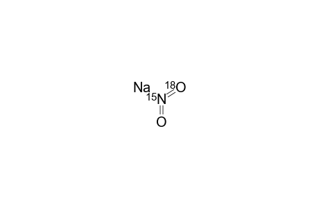 [(15)N,(16)O(18)O]-SODIUM-NITRITE