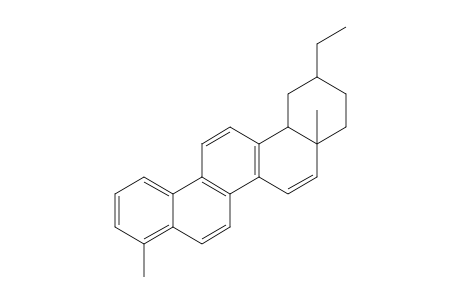 2-Ethyl-4a,9-dimethyl-1,2,3,4,4a,14b-hexahydropicene