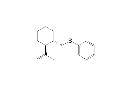 trans-1-((Phenylthio)methyl)-2-(2-propenyl)cyclohexane