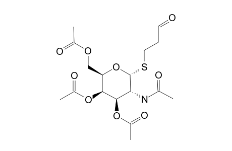 S-(2-ACETAMIDO-2-DEOXY-3,4,6-TRI-O-ACETYL-ALPHA-D-GALACTOPYRANOSYL)-3-THIOPROPIONALDEHYDE