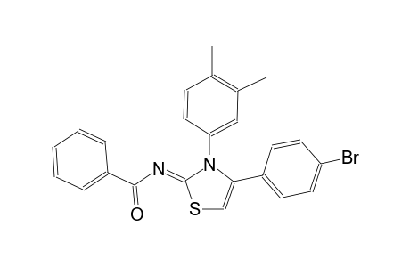 benzamide, N-[(2Z)-4-(4-bromophenyl)-3-(3,4-dimethylphenyl)thiazolylidene]-