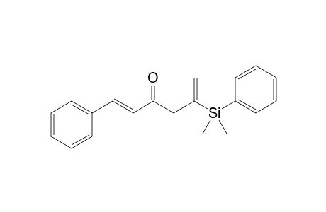 2-(Dimethylphenylsilyl)-6-phenylhexa-1,5-dien-4-one