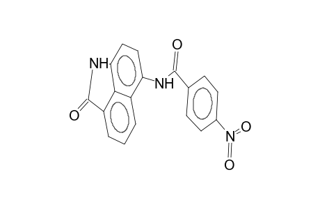 4-(4-nitrobenzamido)-8-amino-1-naphthoic acid lactame