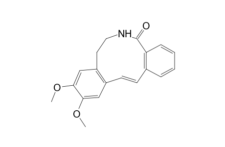 trans-10,11-Dimethoxy-5,6,7,8-tetrahydrodibenzo[c,g]azecin-5-one
