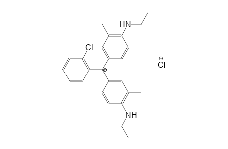(2-chlorophenyl)bis(4-(ethylamino)-3-methylphenyl)methylium chloride