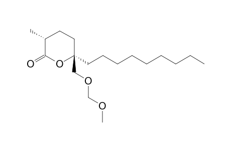 (2R,5S)-2-(Methoxymethoxymethyl)-2-methyl-5-tetradecanolide