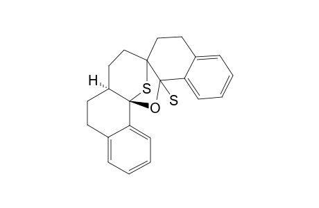 10-B,1'-OXIDO-1'-MERCAPTOSPIRO-[(2,3,5,6-TETRAHYDRO-7,8-BENZO-1-THIOCHROMAN)-2,2'-(1',2',3',4'-TETRAHYDRONAPHTHALENE)]