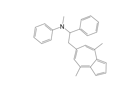 4,8-Dimethyl-6-[2'-N-methyl-N-(phenylamino)-2'-phenylethyl]azulene