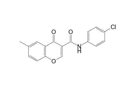 N-(4-Chlorophenyl)-6-methylchromone-3-carboxamide