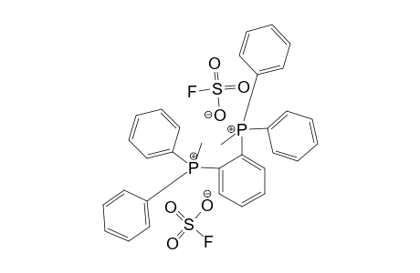 O-PHENYLBIS-(METHYLDIPHENYLPHOSPHONIUM-FLUOROSULFATE)