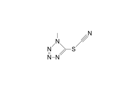 1-Methyl-5-thiocyanato-tetrazole