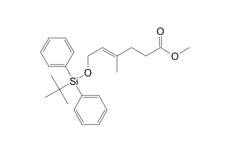 Methyl (E)-6-[(tert-Butyldiphenylsilyl)oxy]-4-methylhex-4-enoate