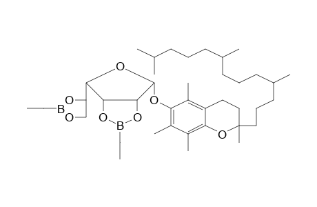 2-Ethyl-6-(2-ethyl-1,3,2-dioxaborolan-4-yl)-4-[2,5,7,8-tetramethyl-2-(4,8,12-trimethyltridecyl)chroman-6-yl]oxy-3a,4,6,6a-tetrahydrofuro[3,4-d][1,3,2]dioxaborole
