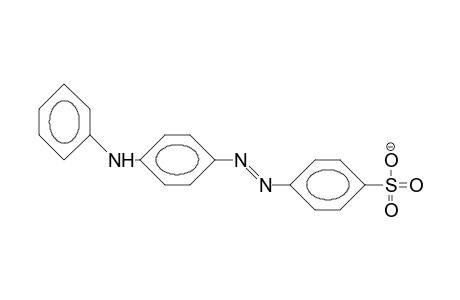 4-(4-Phenylamino-phenylazo)-benzenesulfonic acid, anion