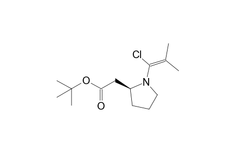 (S)-1-(1-Chloro-2-methylprop-1-enyl)-2-(tert-butoxycarbonylmethyl)pyrrolidine