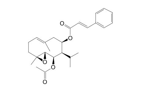 Cinnamoylechinadiol, acetate