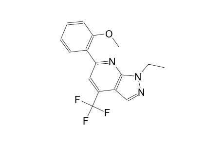 1H-pyrazolo[3,4-b]pyridine, 1-ethyl-6-(2-methoxyphenyl)-4-(trifluoromethyl)-