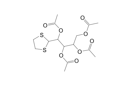 d-Arabinose, cyclic 1,2-ethanediyl mercaptal, tetraacetate