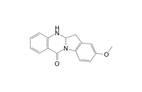 8-Methoxy-5a,6-dihydroindolo[2,1-b]quinazolin-12(5H)-one