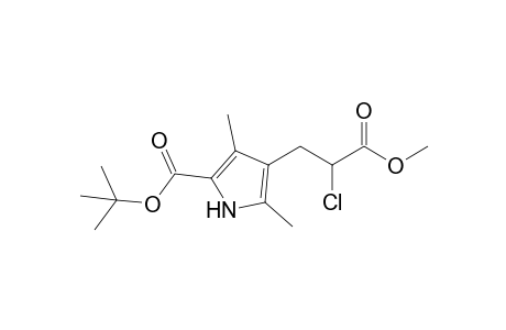 tert-Butyl 4-(2-chloro-3-methoxy-3-oxopropyl)-3,5-dimethyl-1H-pyrrole-2-carboxylate