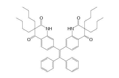 7,7'-(Diphenylvinylidene)bis(3,3-dibutyl-1H-quinoline-2,4(1H,3H)-dione