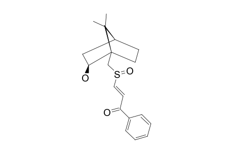 (R(S),E)-3-[(1S)-ISOBORNEOL-10-SULFINYL]-1-PHENYL-2-PROPEN-1-ONE