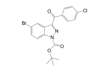 tert-Butyl 5-bromo-3-(4-chlorobenzoyl)-1H-indazole-1-carboxylate