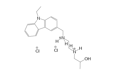 1,2-ethanediaminium, N~1~-[(9-ethyl-9H-carbazol-3-yl)methyl]-N~2~-(2-hydroxypropyl)-, dichloride