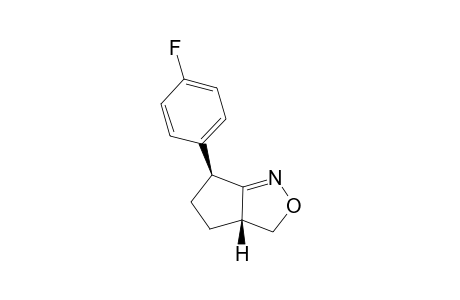(3aR,6S)-6-(4-fluorophenyl)-3a,4,5,6-tetrahydro-3H-cyclopenta[c]isoxazole