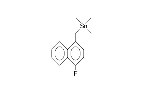 1-(Trimethylstannyl-methyl)-4-fluoro-naphthalene