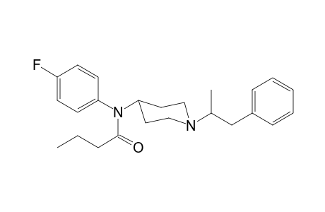 N-4-Fluorophenyl-N-[1-(1-phenylpropan-2-yl)piperidin-4-yl]butanamide