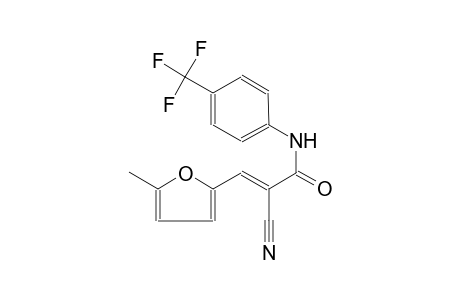 2-propenamide, 2-cyano-3-(5-methyl-2-furanyl)-N-[4-(trifluoromethyl)phenyl]-, (2E)-