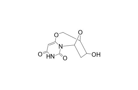 3,6-Epoxy-2H,8H-pyrimido[6,1-b][1,3]oxazocine-8,10(9H)-dione, 3,4,5,6-tetrahydro-4-hydroxy-, [3R-(3.alpha.,4.alpha.,6.alpha.)]-