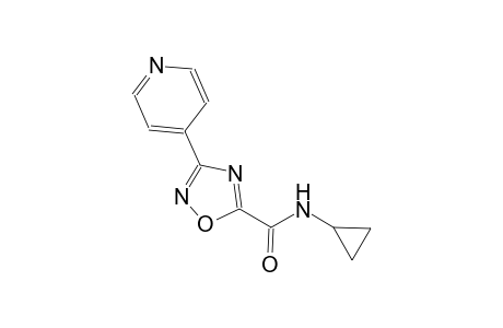 1,2,4-oxadiazole-5-carboxamide, N-cyclopropyl-3-(4-pyridinyl)-