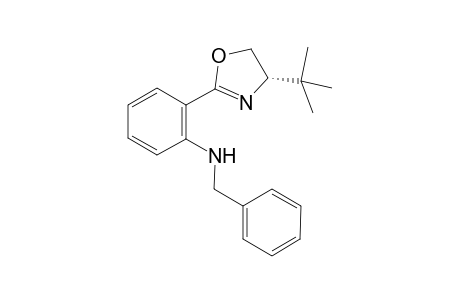 (S) N-Benzyl-2-(4-(tert-butyl)-4,5-dihydrooxazol-2-yl)aniline