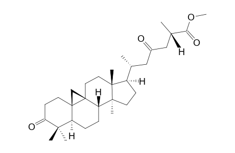 METHYL-(25S)-3,23-DIOXO-9,19-CYCLO-9-BETA-LANOST-26-OATE