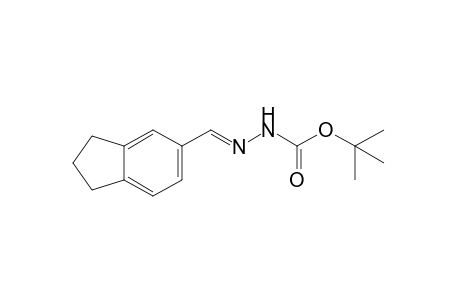3-[(5-indanyl)methylene]carbazic acid, tert-butyl ester
