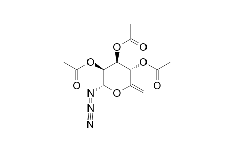 acetic acid [(3S,4S,5S,6S)-4,5-diacetoxy-6-azido-2-methylene-tetrahydropyran-3-yl] ester