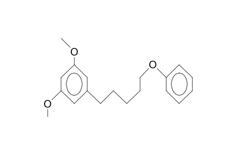1-(3,5-Dimethoxy-phenyl)-5-phenoxy-pentane