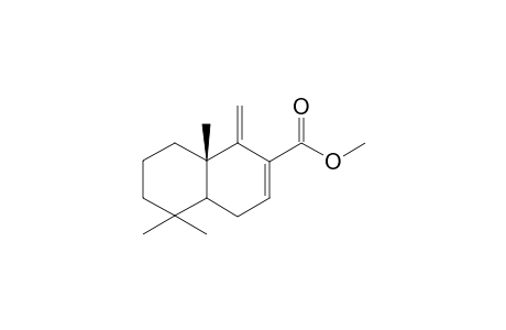 (8aS)-5,5,8a-trimethyl-1-methylene-4a,6,7,8-tetrahydro-4H-naphthalene-2-carboxylic acid methyl ester